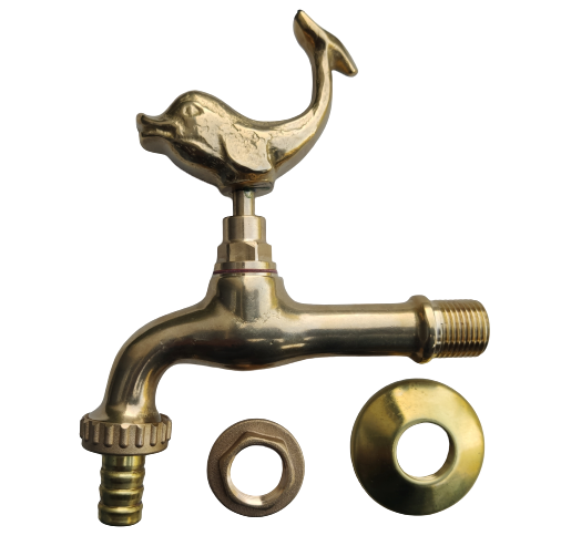 KRAN 1/2" DELFIN ZESTAW