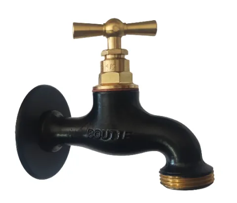 KRAN 1/2" CZARNY MAT